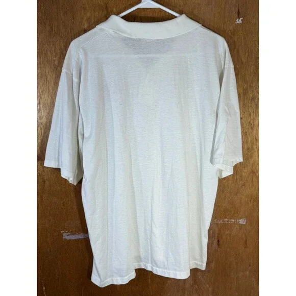 Vintage Indiana University IU Hoosiers Polo Shirt Dickies XL USA - Picture 7 of 10